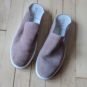Sole Society Women's Mauve Slip-On Shoes